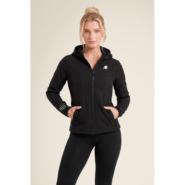 Giacca Softshell Mina Gorilla Wear: Dettagli Riflettenti