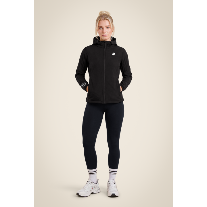 Giacca Softshell Mina Gorilla Wear: Dettagli Riflettenti