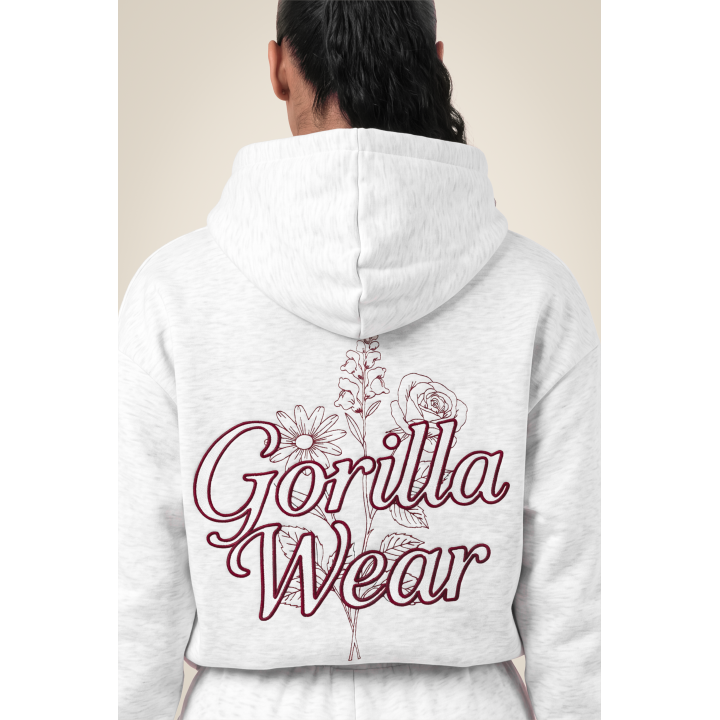 Felpa donna con cappuccio Gorilla Wear: cotone misto