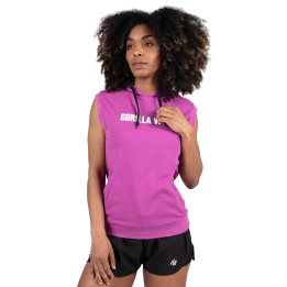 Felpa con cappuccio senza maniche donna Gorilla Wear