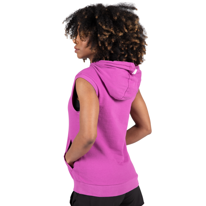 Sleeveless Hoodie for Women Gorilla Wear: Cotton Blend