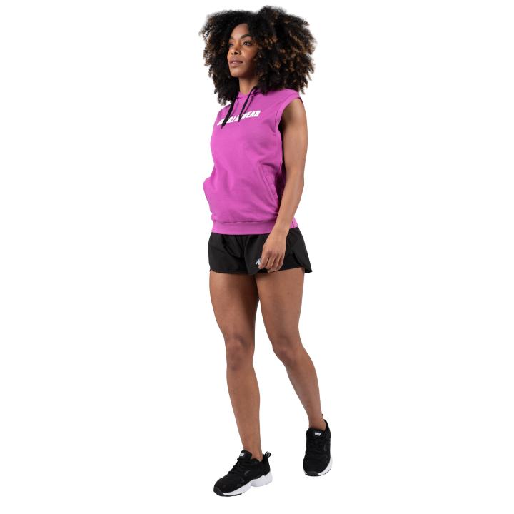 Felpa con cappuccio senza maniche donna Gorilla Wear