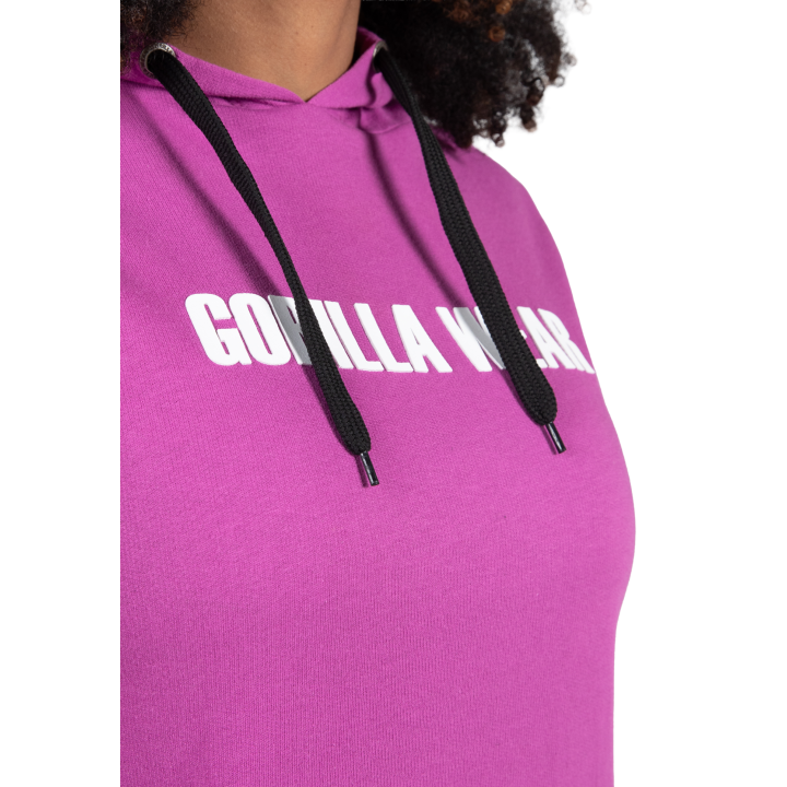 Sleeveless Hoodie for Women Gorilla Wear: Cotton Blend