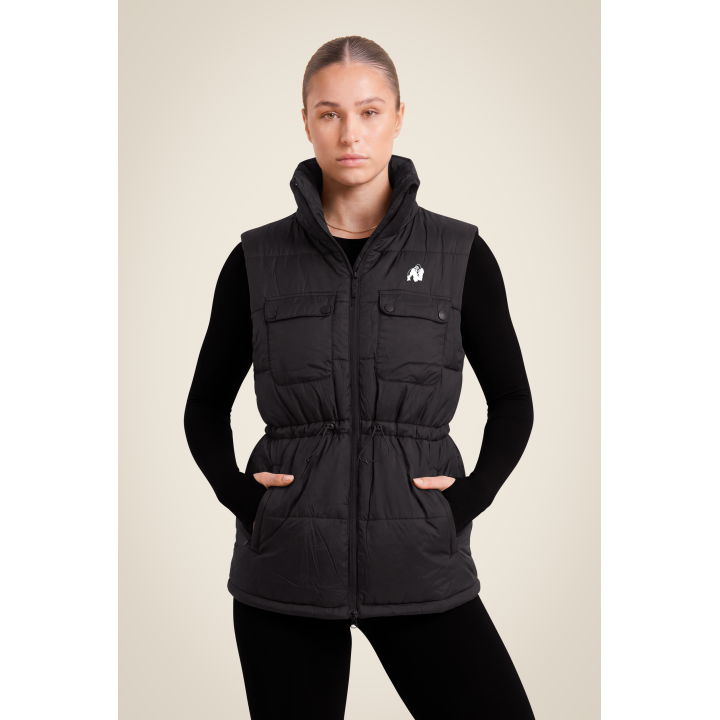 Women's Puffer Gilet Lucia GORILLA WEAR: Sleeveless