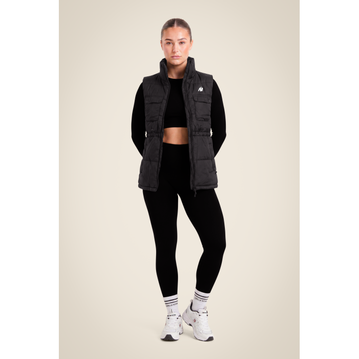 Women's Puffer Gilet Lucia GORILLA WEAR: Sleeveless
