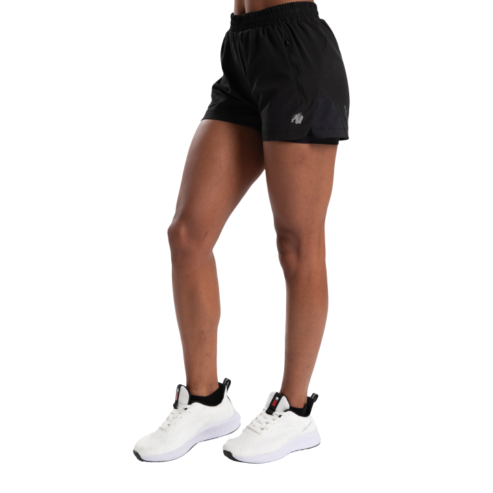 Women's 2-in-1 Shorts Katy Gorilla Wear: Mesh Panels