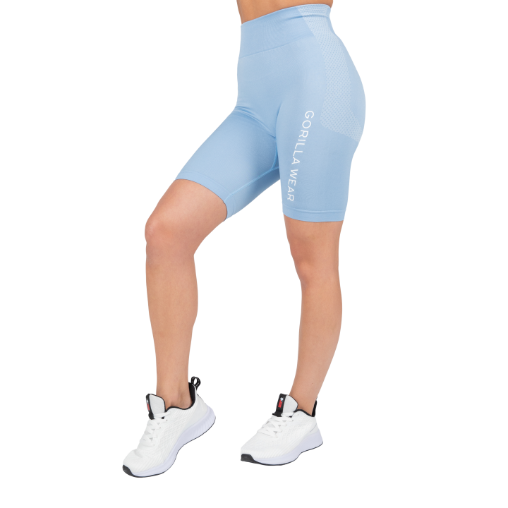 Women's Seamless Cycling Shorts Gorilla Wear: High Waist