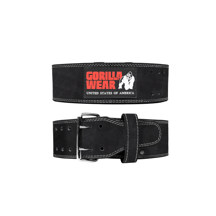 Cintura sollevamento pelle 4 pollici Gorilla Wear