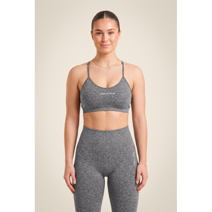 Reggiseno sportivo seamless Gorilla Wear: supporto medio