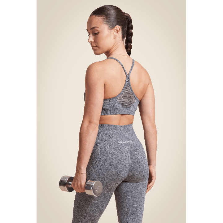 Reggiseno sportivo seamless Gorilla Wear: supporto medio