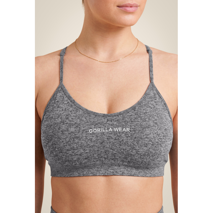 Reggiseno sportivo seamless Gorilla Wear: supporto medio