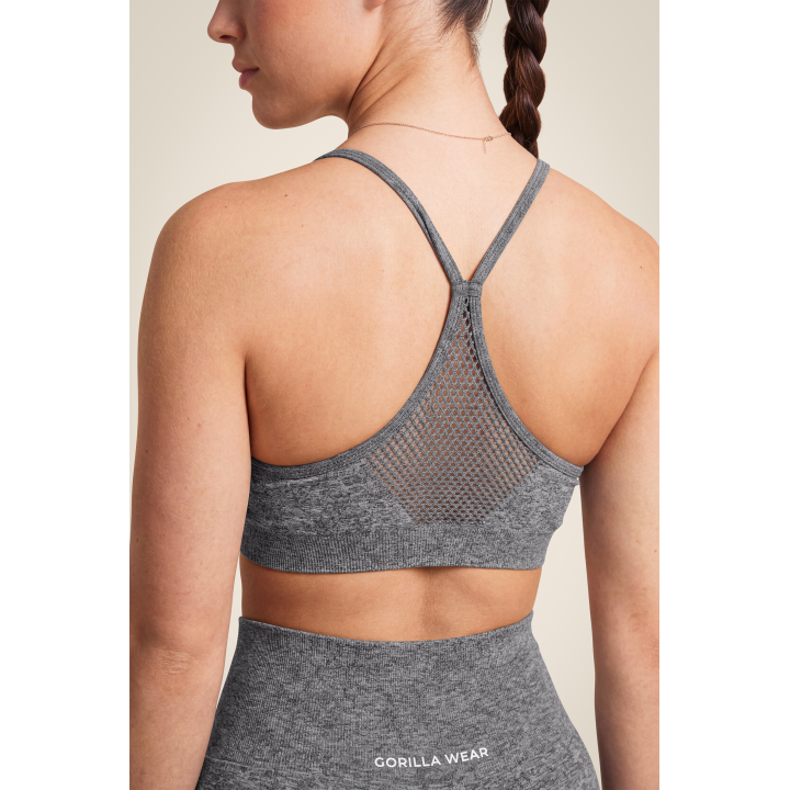Reggiseno sportivo seamless Gorilla Wear: supporto medio