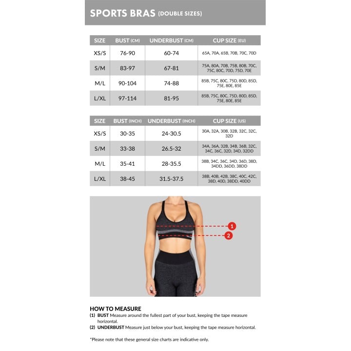 Reggiseno sportivo seamless Gorilla Wear: supporto medio