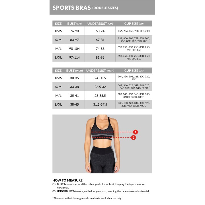 Seamless Sports Bra Gorilla Wear: Medium Support