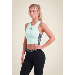 Women's cropped training top Gorilla Wear: open back