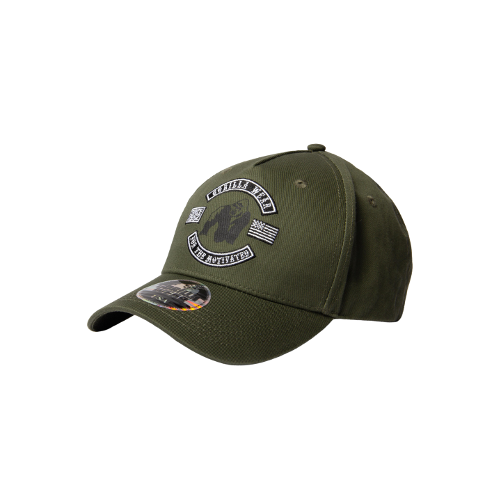 Berretto sportivo cotone Gorilla Wear: visiera curva