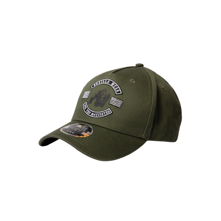 Gorilla Wear cotton sports cap: curved visor