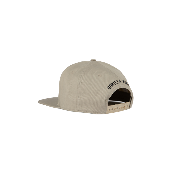 Cappellino snapback in cotone Gorilla Wear: visiera piatta