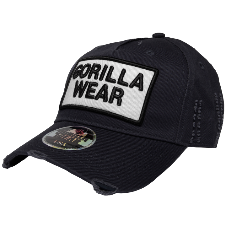 Gorilla Wear cotton cap: distressed finish