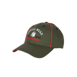Cotton Cap Gorilla Wear: Structured 6-Panel Design
