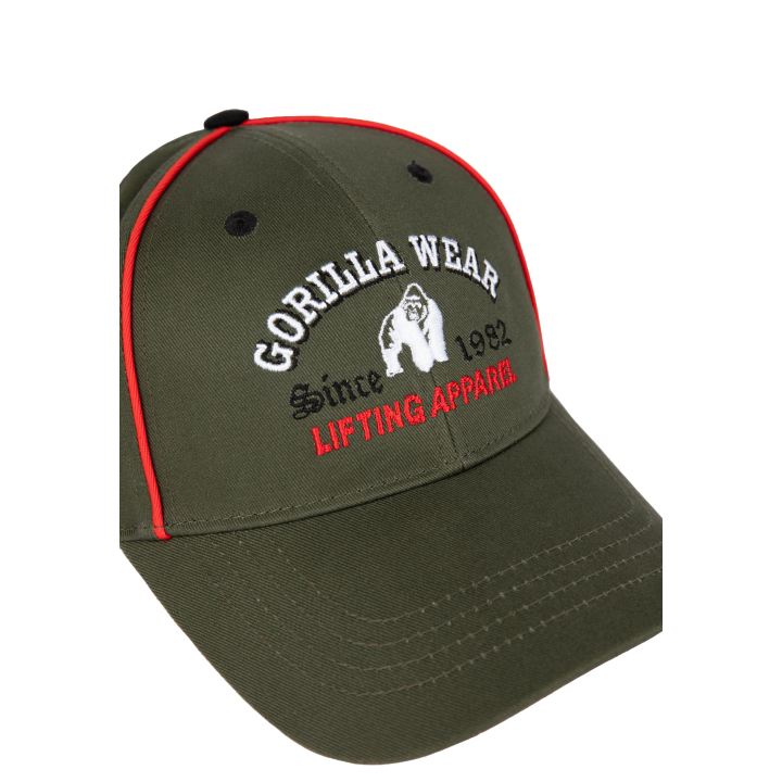 Cappellino cotone Gorilla Wear: 6 pannelli rigidi