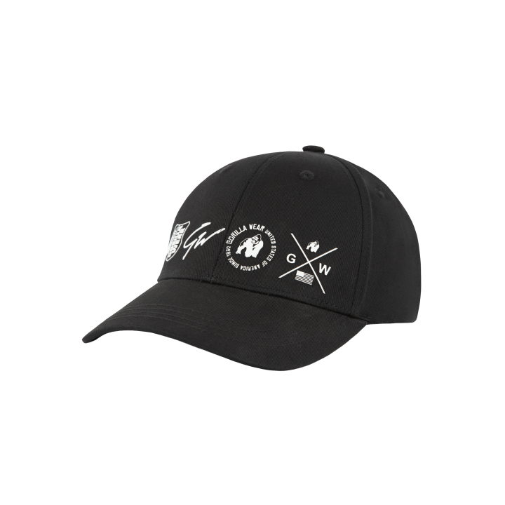 Cappellino sportivo in cotone Gorilla Wear: 6 pannelli