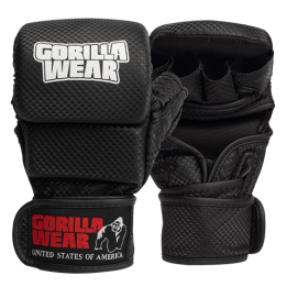 MMA Sparring Gloves Gorilla Wear: Leather and EVA