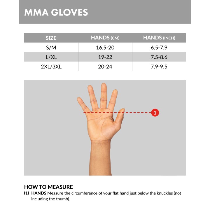 Gorilla Wear MMA Gloves: Padded Thumb
