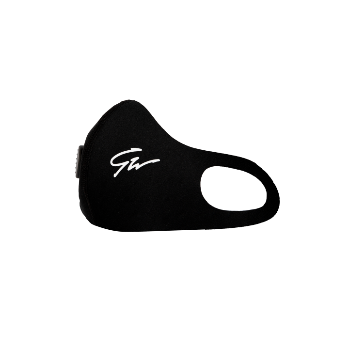 Mascherina sportiva in poliestere Gorilla Wear: valvola