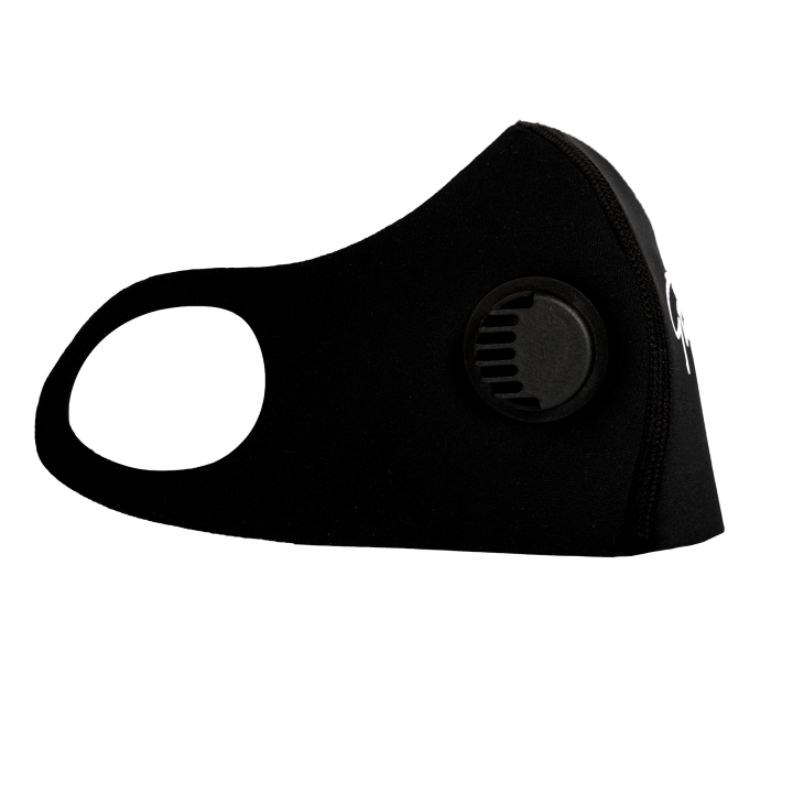 Mascherina sportiva in poliestere Gorilla Wear: valvola