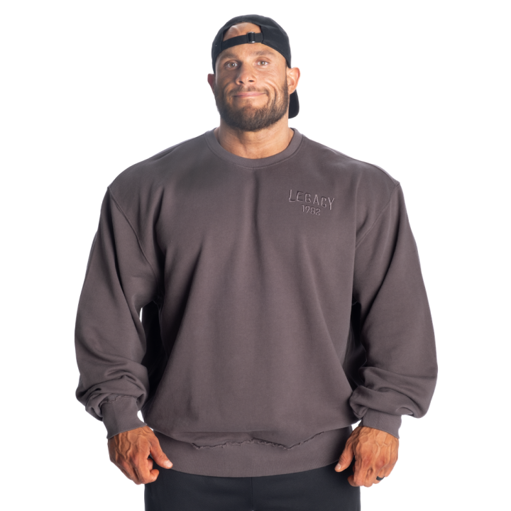 Men's Crewneck Sweatshirt Better Bodies: Brushed Inside