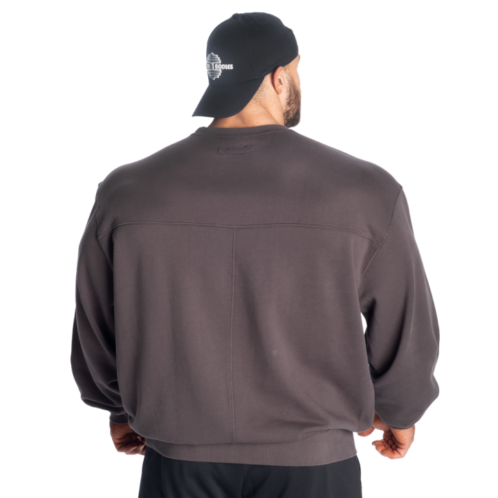 Felpa girocollo uomo Better Bodies: interno garzato