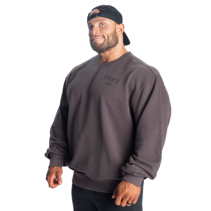 Men's Crewneck Sweatshirt Better Bodies: Brushed Inside
