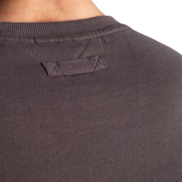 Felpa girocollo uomo Better Bodies: interno garzato
