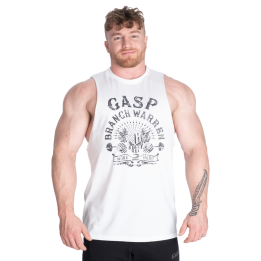 Canotta bodybuilding uomo GASP: cut-out 140 g/m²