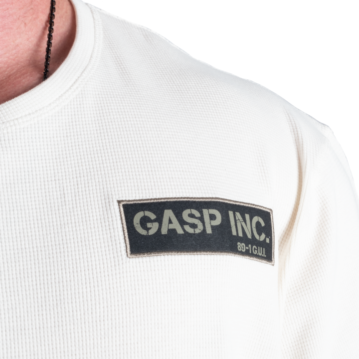 Maglia termica uomo Gasp: tessuto waffle traspirante