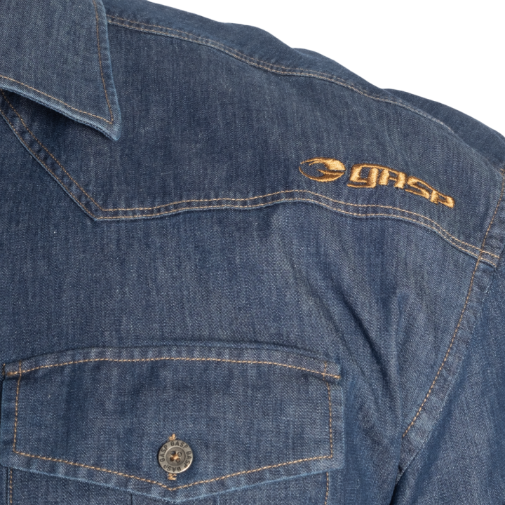 Men's stretch denim shirt GASP: regular fit