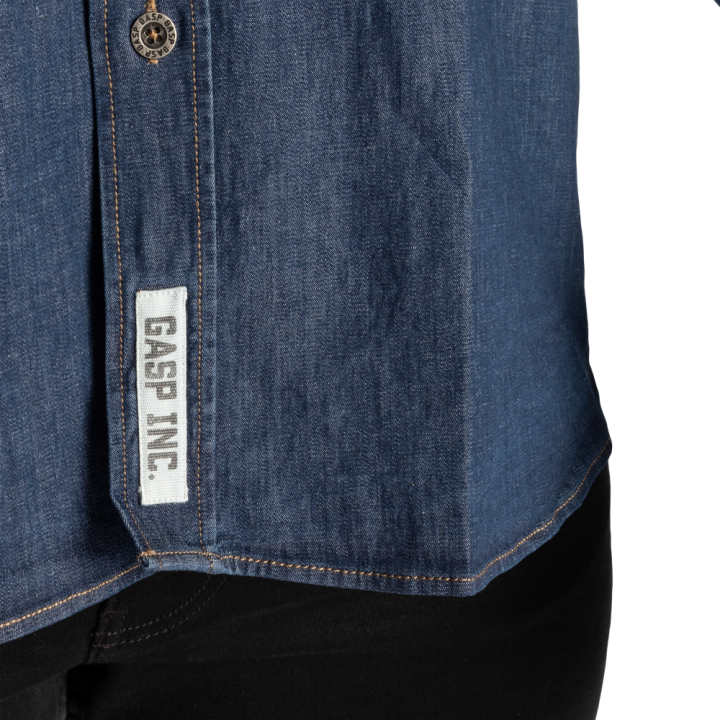 Men's stretch denim shirt GASP: regular fit