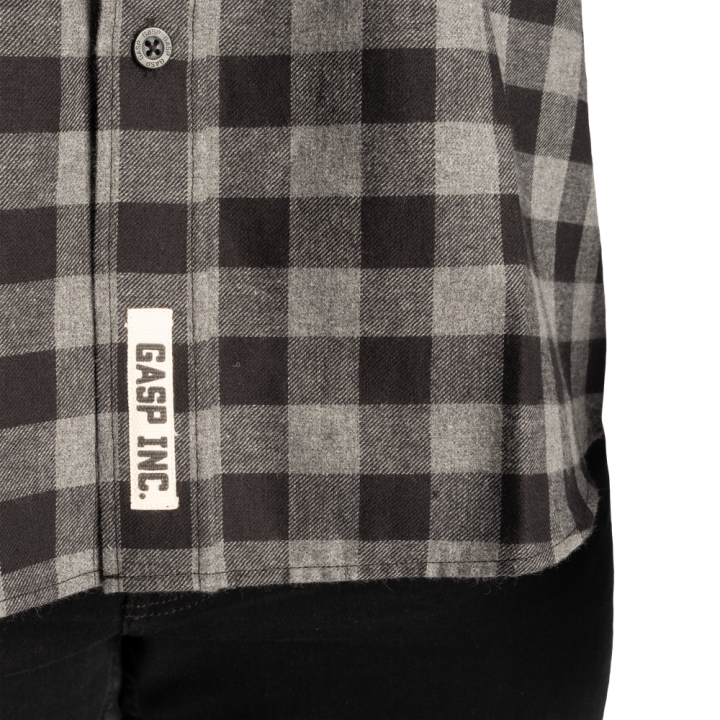Camicia flanella a quadri Gasp: 50% cotone