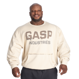 Felpa girocollo oversize GASP: cotone 310 GSM