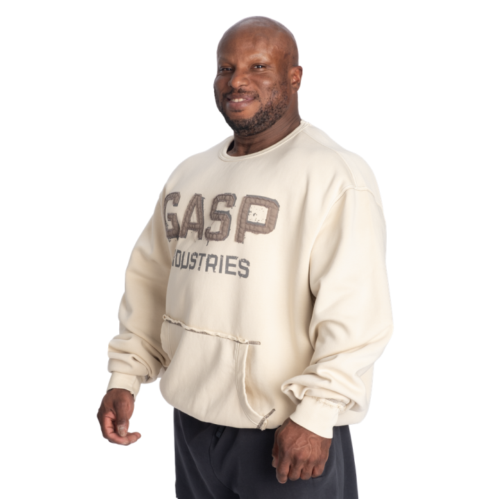GASP Oversized Crewneck Sweatshirt: 310 GSM Cotton