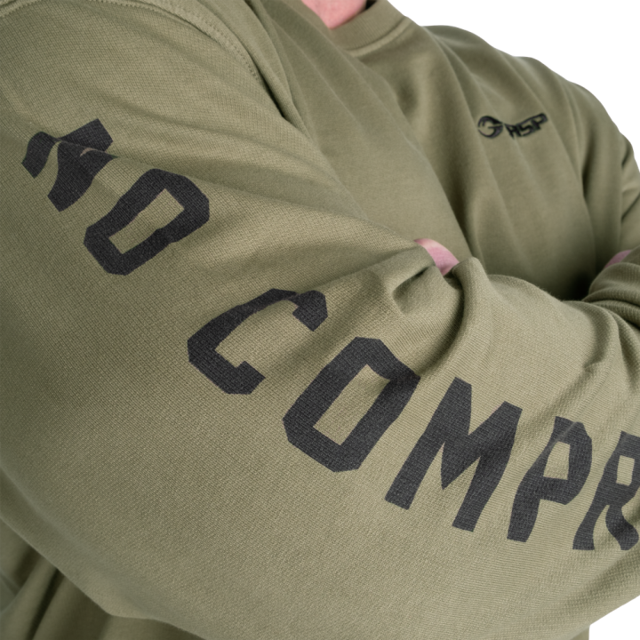 Men's crewneck sweatshirt Gasp: acid wash cotton