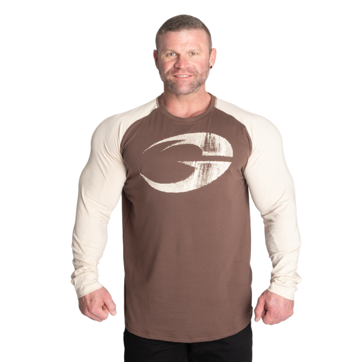 Maglia uomo manica lunga GASP: raglan fitted