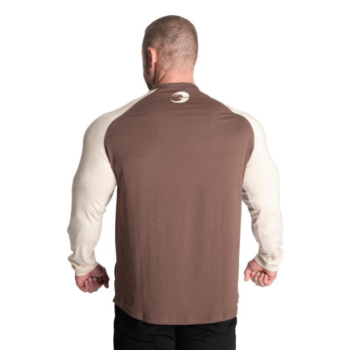 Men's long sleeve shirt GASP: fitted raglan