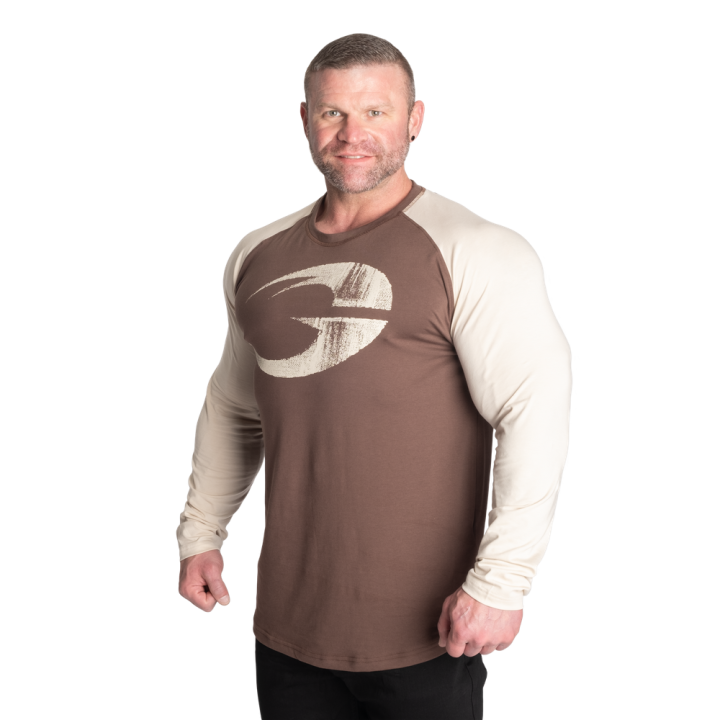 Maglia uomo manica lunga GASP: raglan fitted