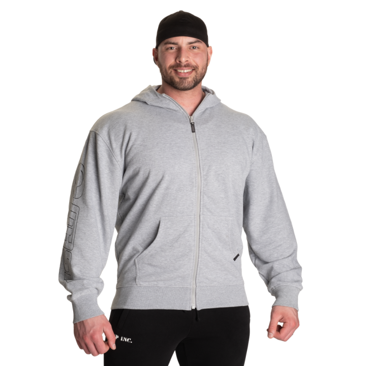 GASP Gym Hoodie: Full Zip Regular Fit