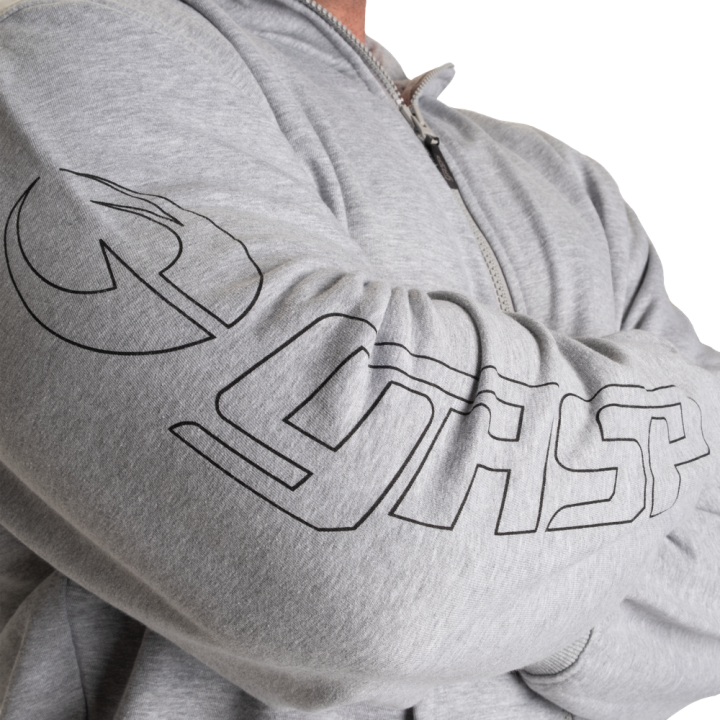GASP Gym Hoodie: Full Zip Regular Fit