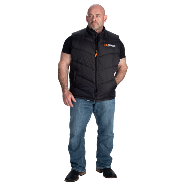 Gilet imbottito uomo GASP: nylon leggero
