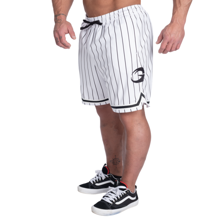 Gasp Men's Mesh Gym Shorts: Relaxed Basketball Fit