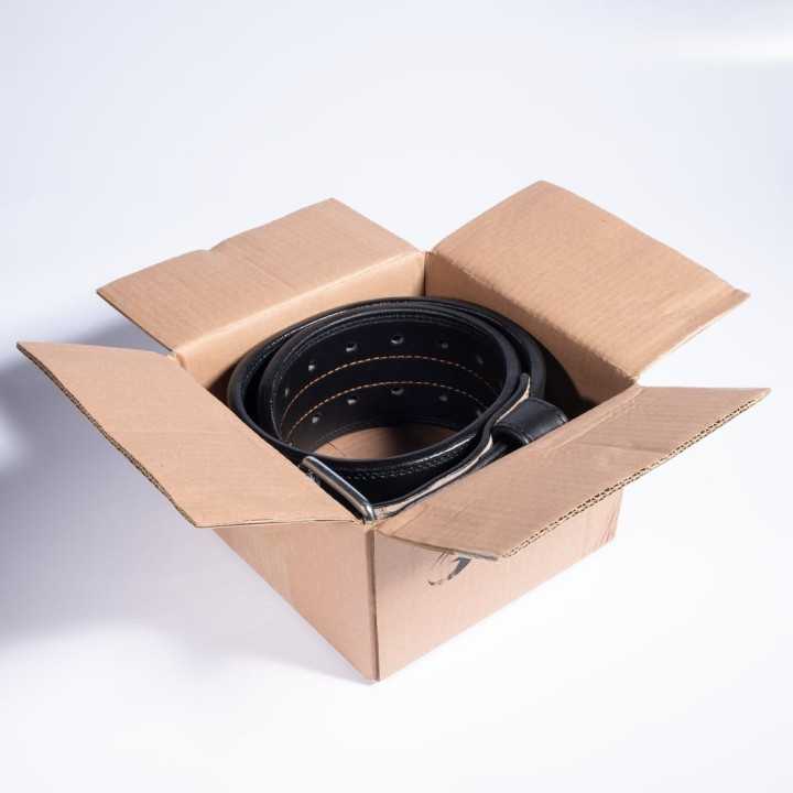 Gasp Power Belt: 100% Leather Weightlifting Belt